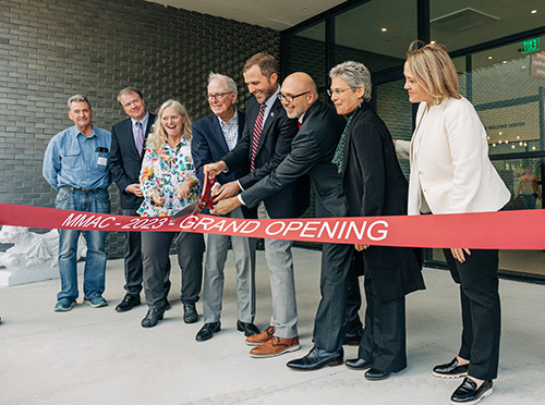 Ribbon cutting at the MMAC