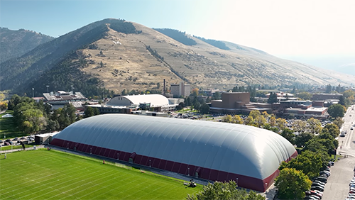 Grizzly indoor practice facility