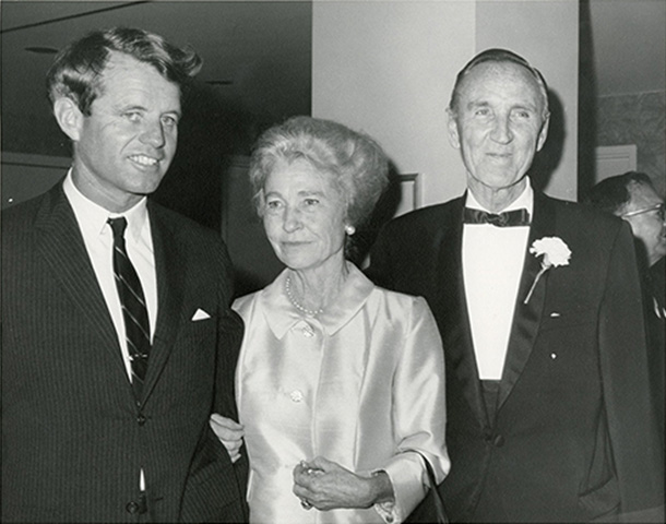 Robert F. Kennedy, Maureen Mansfield and Mike Mansfield, 1967