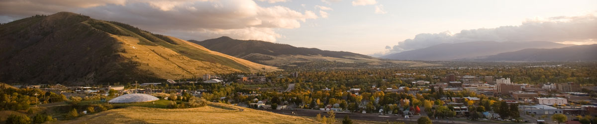 View of the Missoula valley.