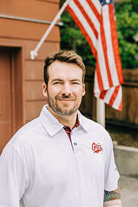 Kyle Brekke, work-study student and president, Student Veterans Organization