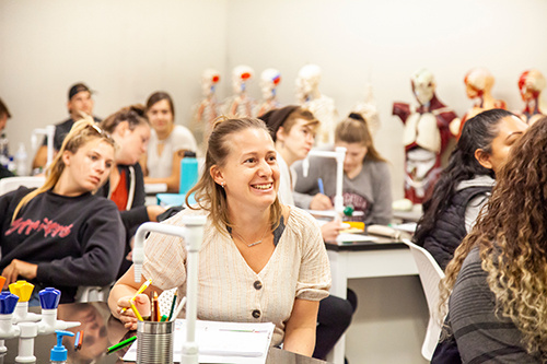 UM healthcare students